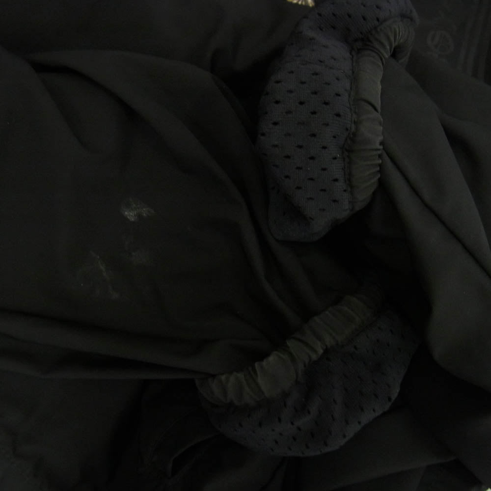 CHROME HEARTS クロムハーツ（原本無） RIGGINS FBRC 英字プリント クロスボールボタン ナイロン コーチジャケット ブラック系 L【中古】