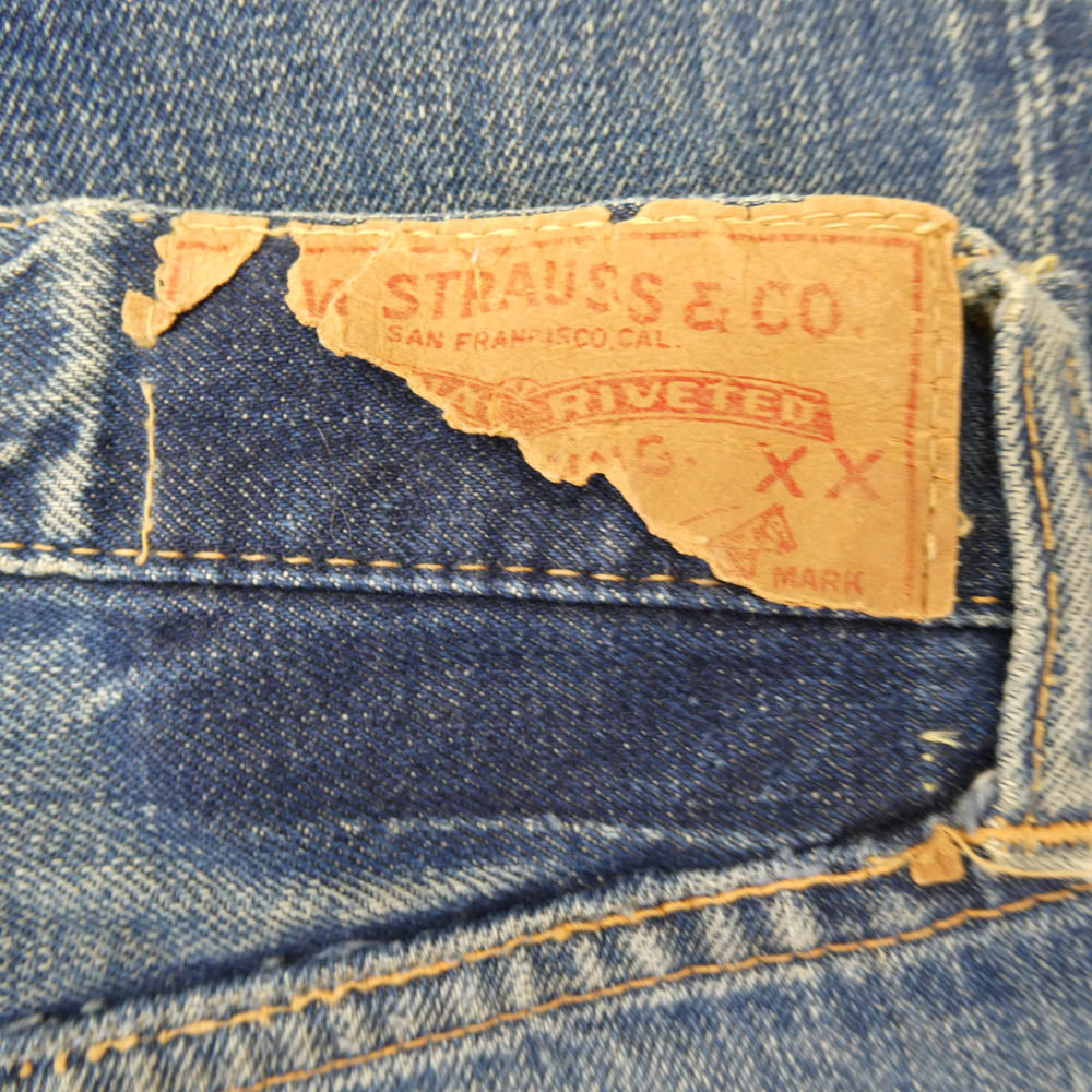 Levi's リーバイス 505 bigE 60s 裏刻印K ヴィンテージ デニムパンツ インディゴブルー系【中古】