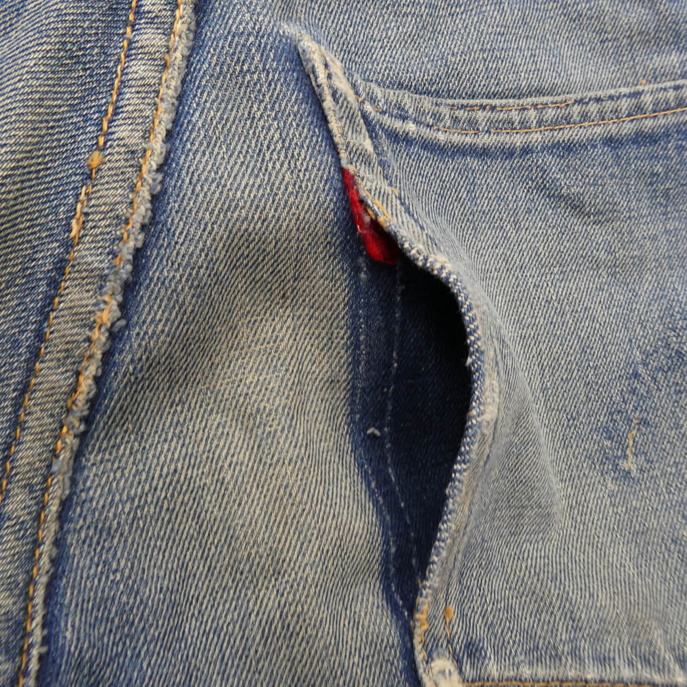 Levi's リーバイス 505 bigE 60s 裏刻印K ヴィンテージ デニムパンツ インディゴブルー系【中古】