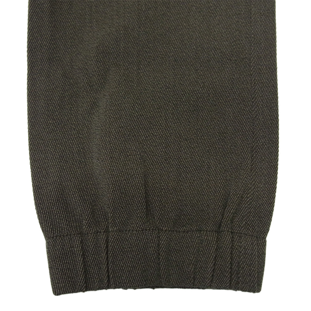 ARMANI COLLEZIONI アルマーニコレッツォーニ ウール混 カーゴパンツ チャコール系 46【中古】