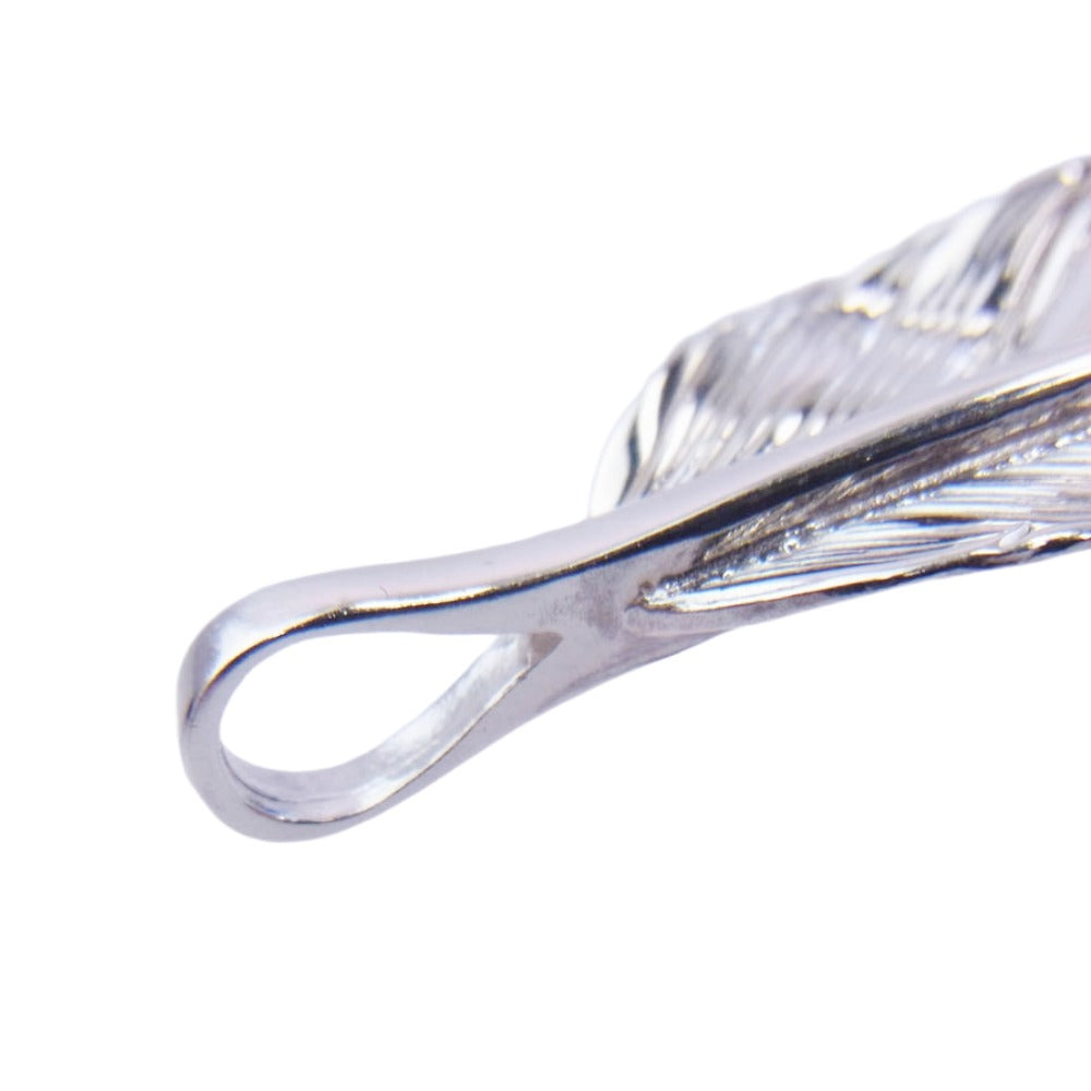 TARO WASHIMI ワシミタロウ 鷲見太郎 P&T購入証明書付属 M flight feather K18 先金 フライトフェザー ネックレス ペンダントトップ シルバー系【中古】