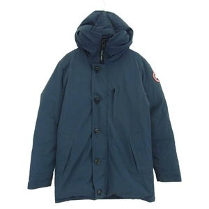 CANADA GOOSE カナダグース 3438JM グリフィンインターナショナルタグ JASPER PARKA ジャスパー パーカ ダウン ジャケット ネイビー系 M【中古】