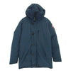 CANADA GOOSE カナダグース 3438JM グリフィンインターナショナルタグ JASPER PARKA ジャスパー パーカ ダウン ジャケット ネイビー系 M【中古】