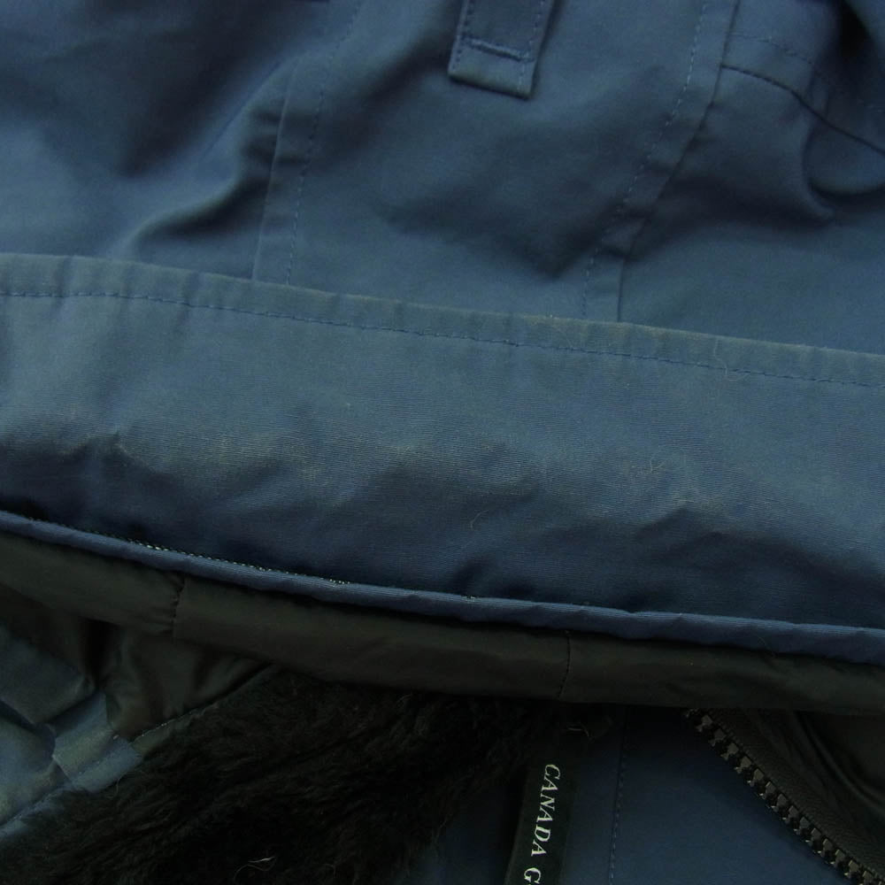 CANADA GOOSE カナダグース 3438JM グリフィンインターナショナルタグ JASPER PARKA ジャスパー パーカ ダウン ジャケット ネイビー系 M【中古】