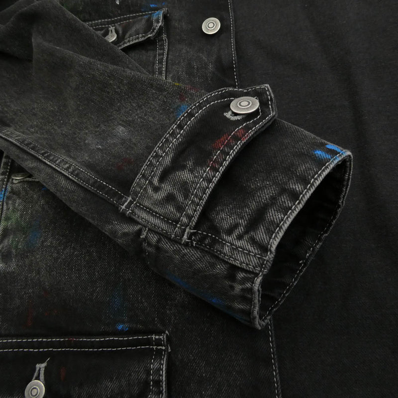 Maison Margiela メゾンマルジェラ ブラックデニムカバーオール Maison Margiela MAISON MARGIELA メゾンマルジェラ 1 10 デニム