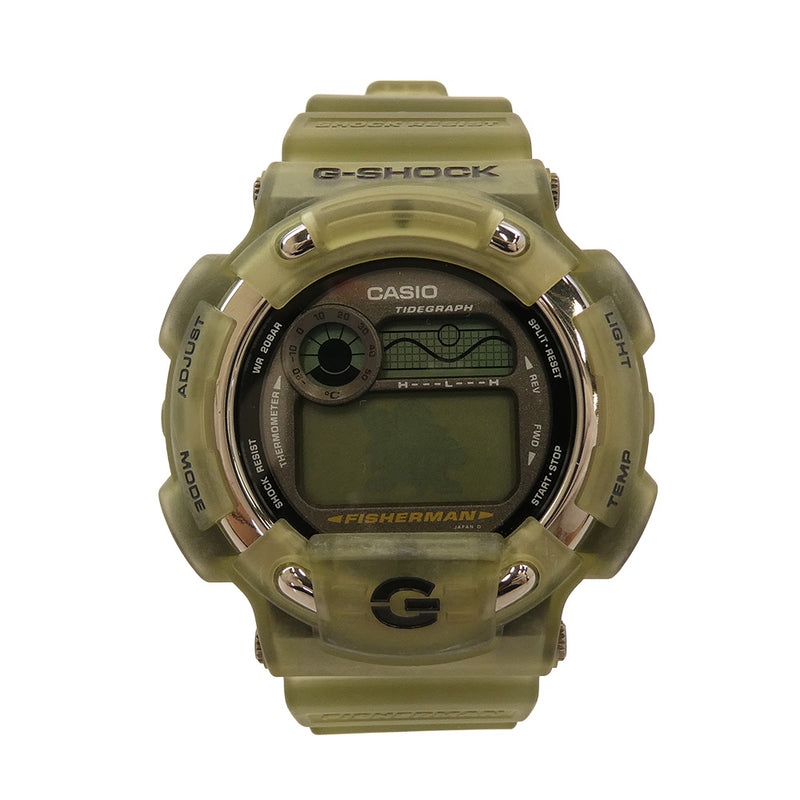 G-SHOCK ジーショック DW-8600 FISHERMAN MEN IN SMOKE フィッシャーマン メンインスモーク デジタル 腕時計 カーキ系【中古】
