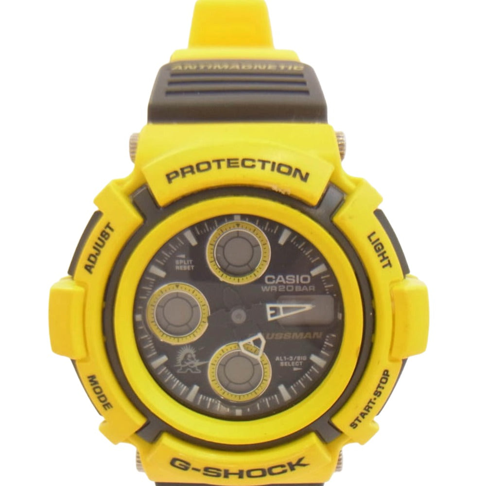 G-SHOCK ジーショック AW-570Y-9AT GAUSSMAN MEN IN YELLOW ガウスマン メン イン イエロー デジタル 腕時計 イエロー系【中古】