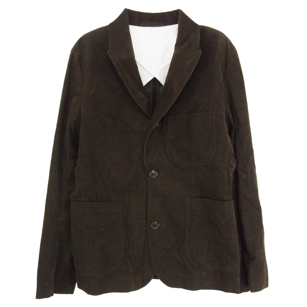 VISVIM ビズビム Corduroy Jacket コーデュロイ ジャケット ダークブラウン系 M【中古】