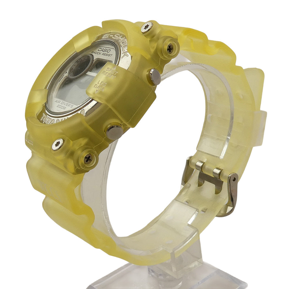 G-SHOCK ジーショック DW-8201WC-7T W.C.C.S FROGMAN フロッグマン トリプルマンタ デジタル 腕時計 電池切れ クリア系【極上美品】【中古】