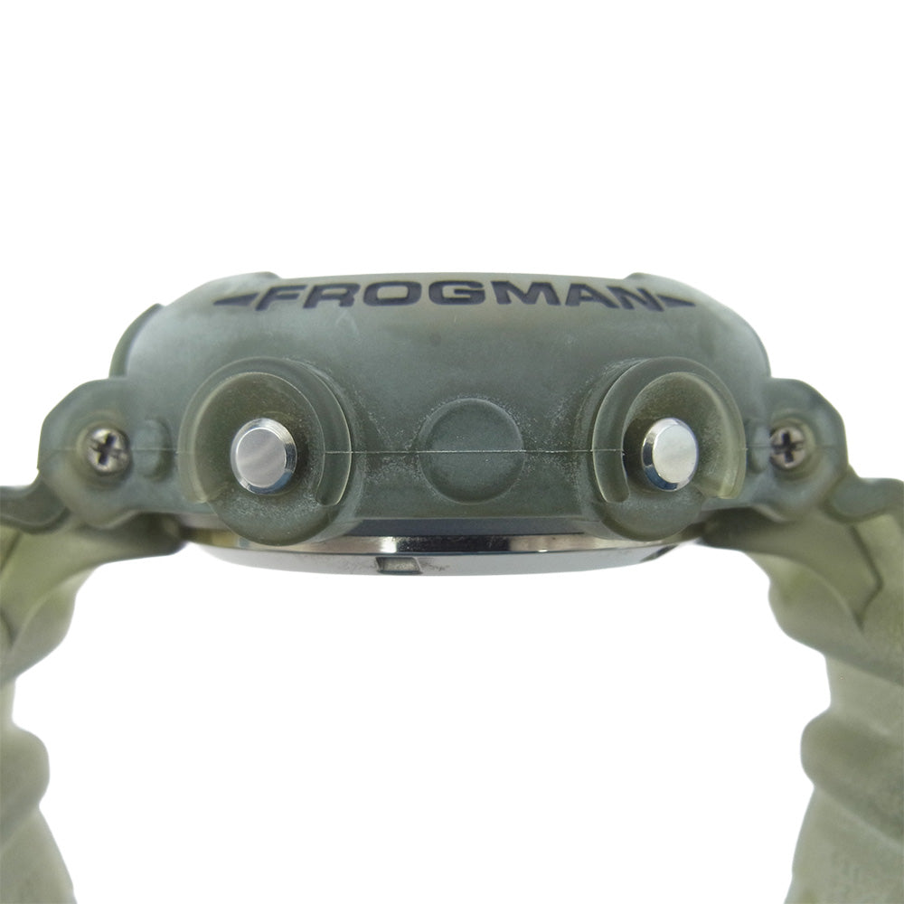 G-SHOCK ジーショック DW-8200MS-8T FROGMAN フロッグマン メン イン スモーク デジタル 腕時計 クリア系 表記なし【極上美品】【中古】