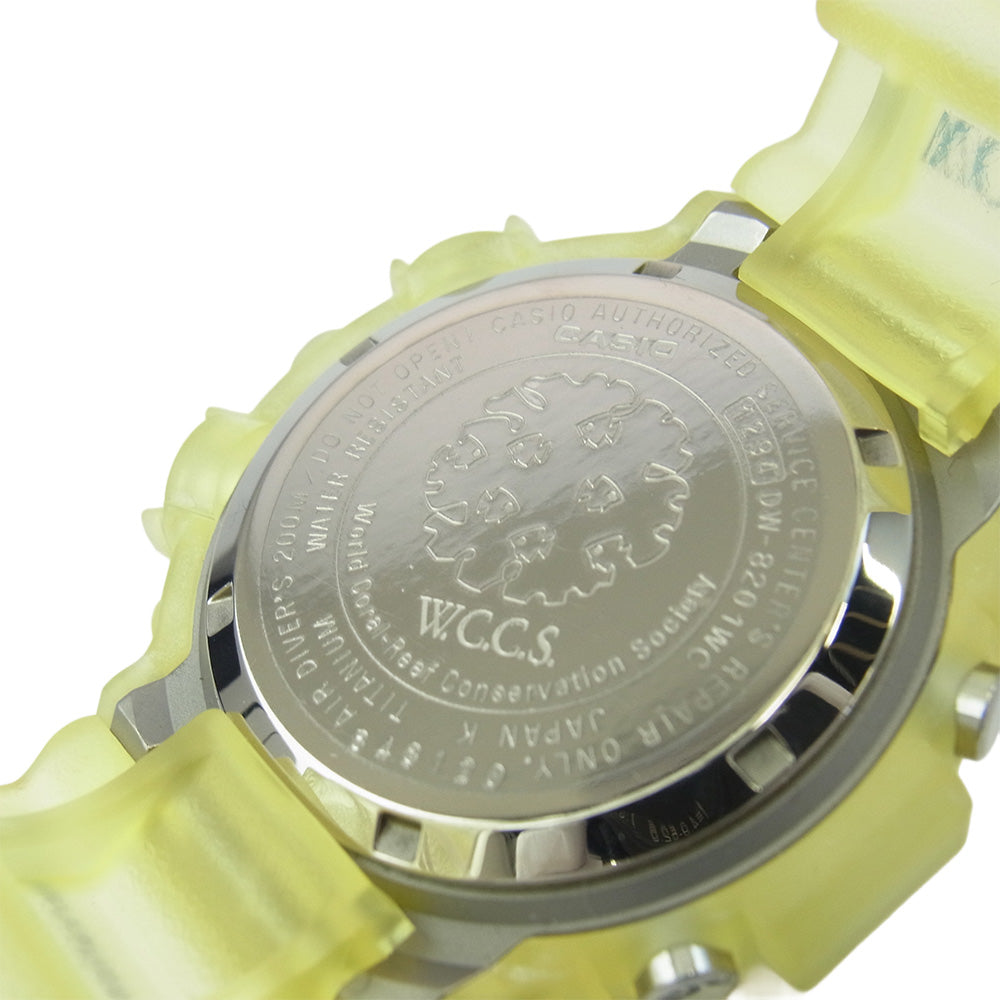 G-SHOCK ジーショック DW-8201WC-2T W.C.C.S FROGMAN フロッグマン トリプルマンタ デジタル 腕時計 クリア系 表記なし【極上美品】【中古】