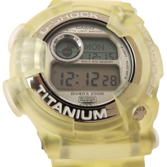 G-SHOCK ジーショック DW-9900WC-7T W.C.C.S FROGMAN フロッグマン デジタル 腕時計 クリア系 ブルー系【中古】