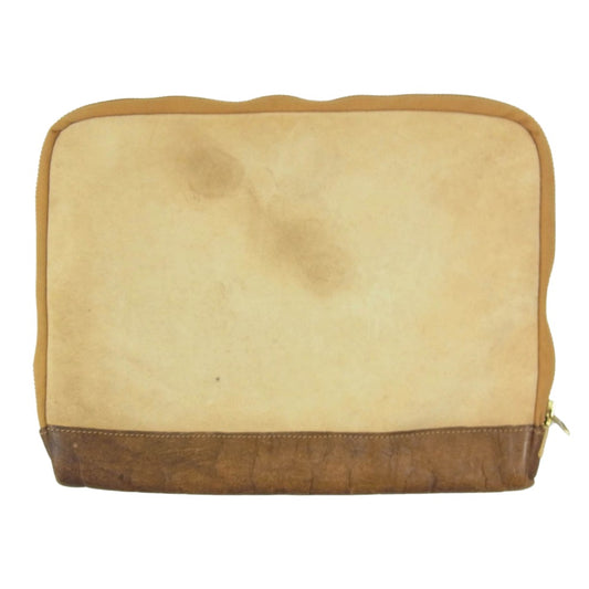 VISVIM ビズビム ムートン クラッチ バッグ ベージュ系【中古】