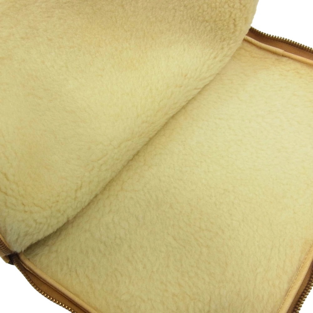 VISVIM ビズビム ムートン クラッチ バッグ ベージュ系【中古】