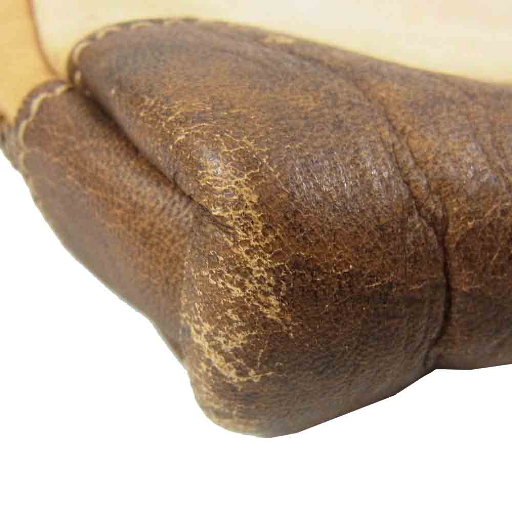 VISVIM ビズビム ムートン クラッチ バッグ ベージュ系【中古】