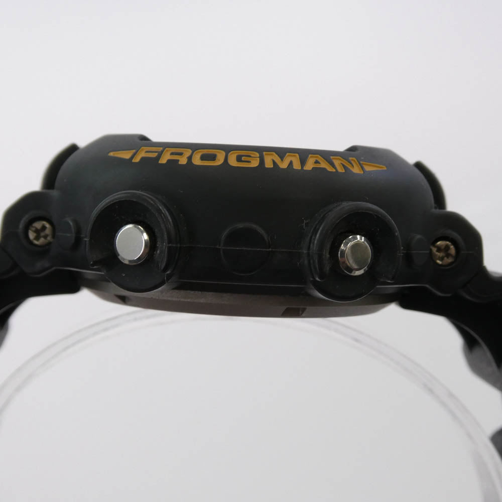 G-SHOCK ジーショック DW-8200BM-1T FROGMAN MEN IN BLACK 2 フロッグマン メン イン ブラック 2 デジタル 腕時計 ブラック系 表記なし【中古】