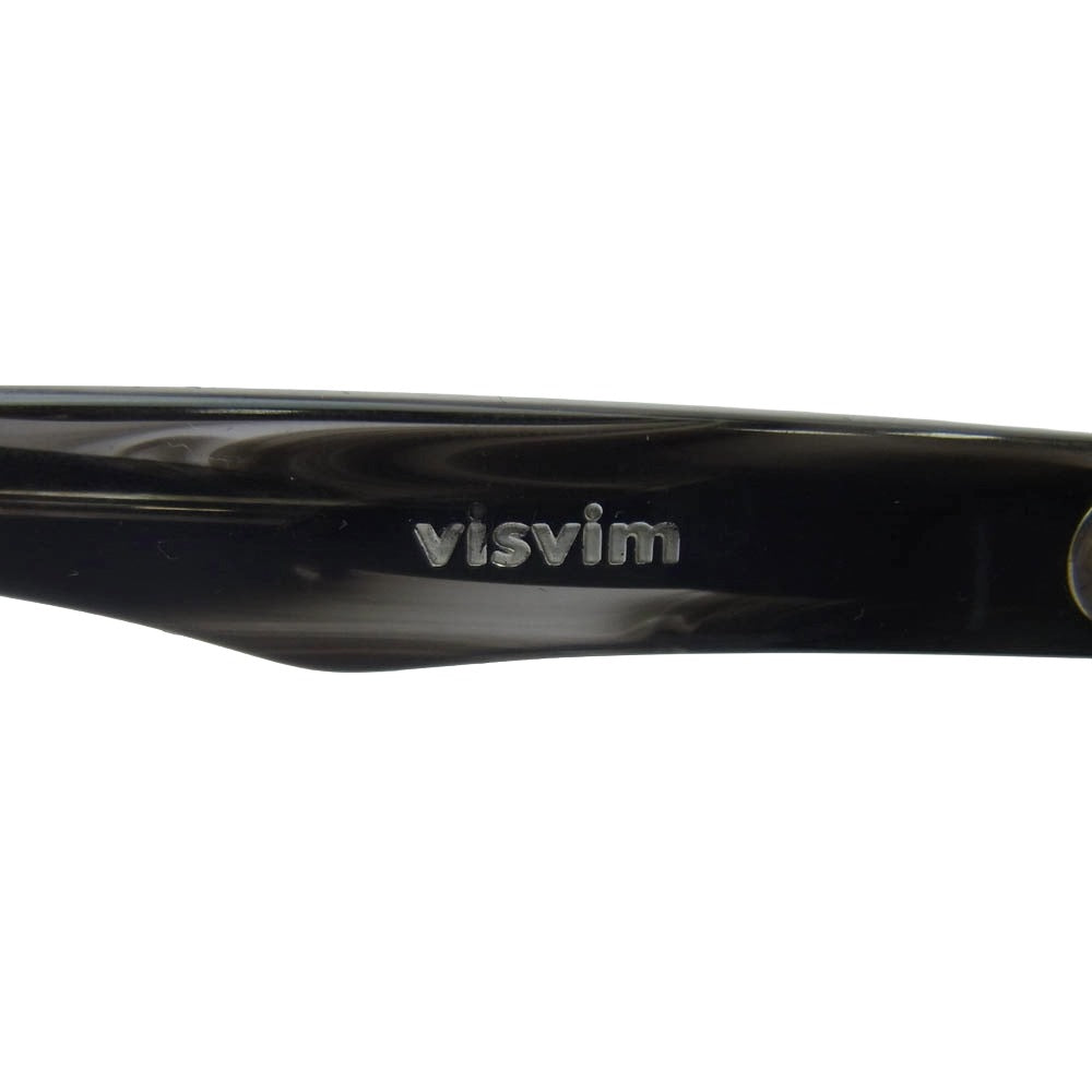 VISVIM ビズビム ウェリントン サングラス 54□21-145 ブラック系 54□21-145【中古】