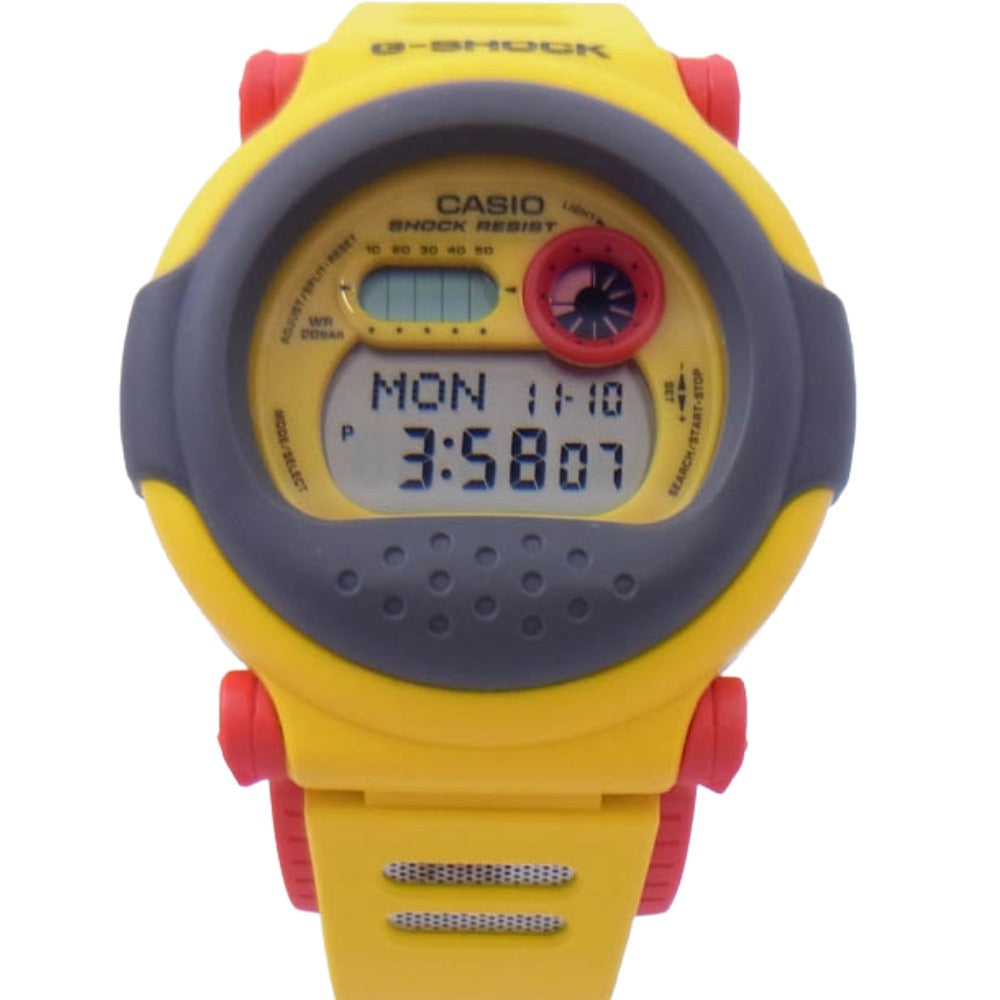 G-SHOCK ジーショック G-001-9JF JASON ジェイソン カプセルタフ デジタル 腕時計 イエロー系【美品】【中古】