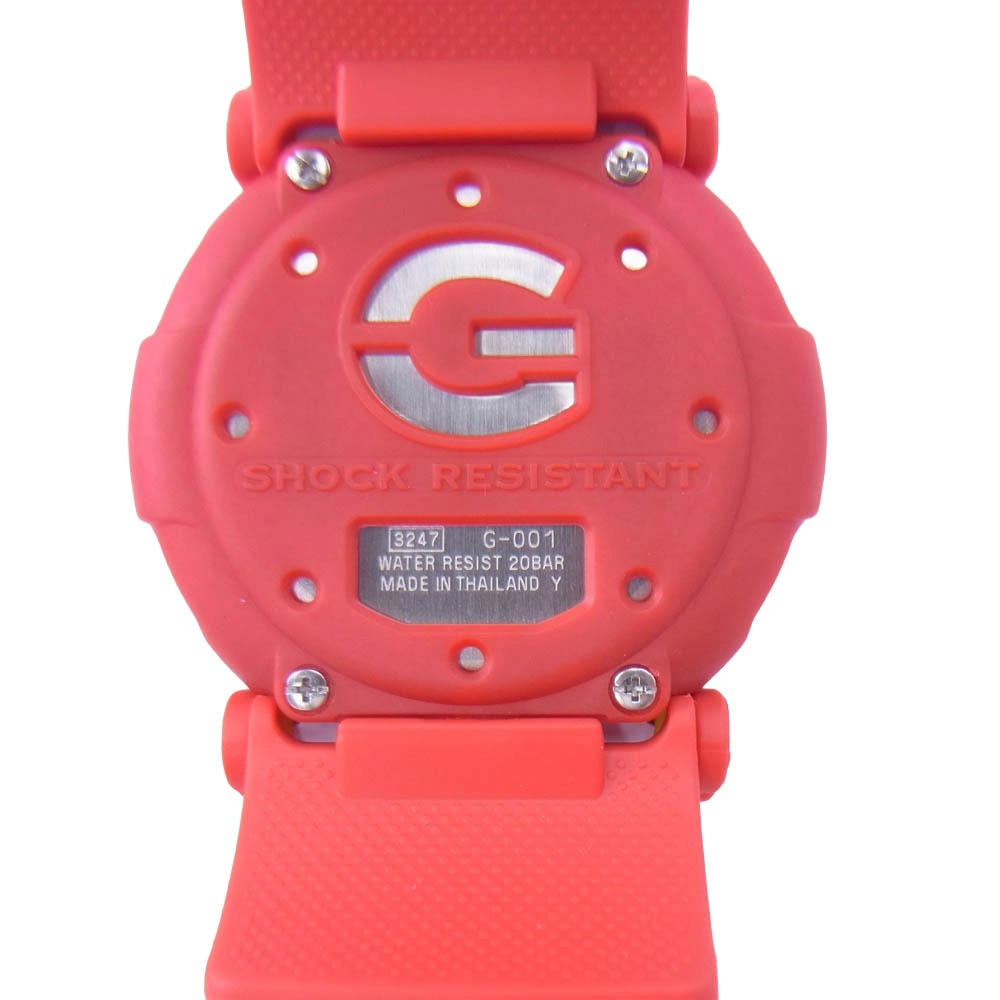 G-SHOCK ジーショック G-001-9JF JASON ジェイソン カプセルタフ デジタル 腕時計 イエロー系【美品】【中古】