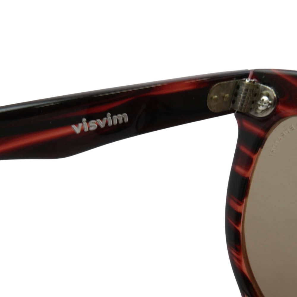 VISVIM ビズビム ベッコウ柄 ウェリントン サングラス 54□21-145 ブラウン系 54□21-145【中古】