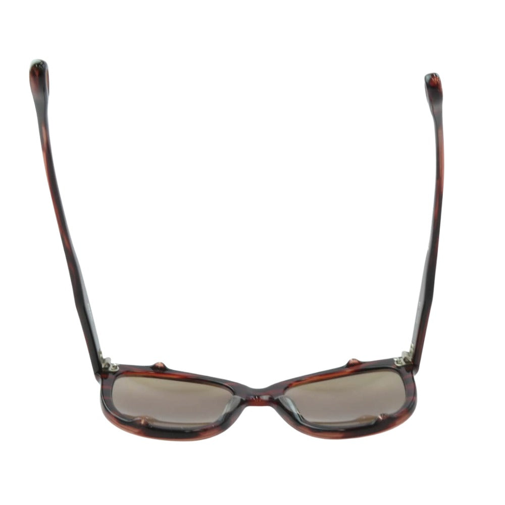 VISVIM ビズビム ベッコウ柄 ウェリントン サングラス 54□21-145 ブラウン系 54□21-145【中古】