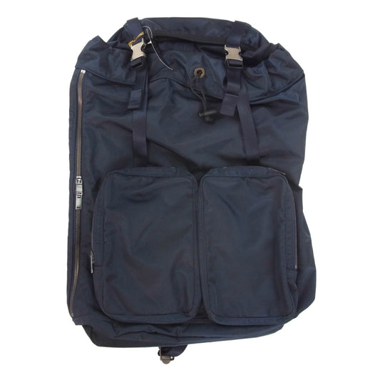 PORTER ポーター 383-05529 BARNEYS NEW YORK バーニーズニューヨーク バックパック ネイビー系 M【極上美品】【中古】