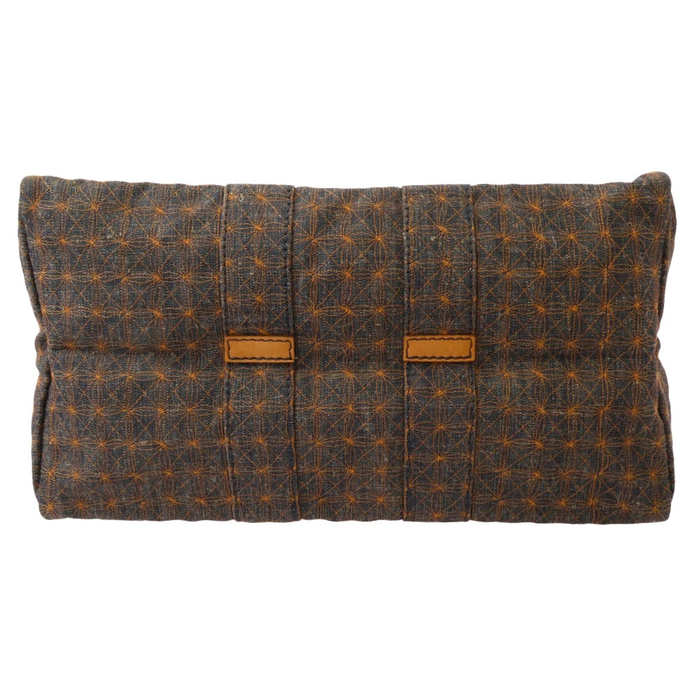 VISVIM ビズビム 0216903003001 HOMER TOTE L ホーマー トートバッグ カバン 鞄 オレンジ系 ダークネイビー系【美品】【中古】