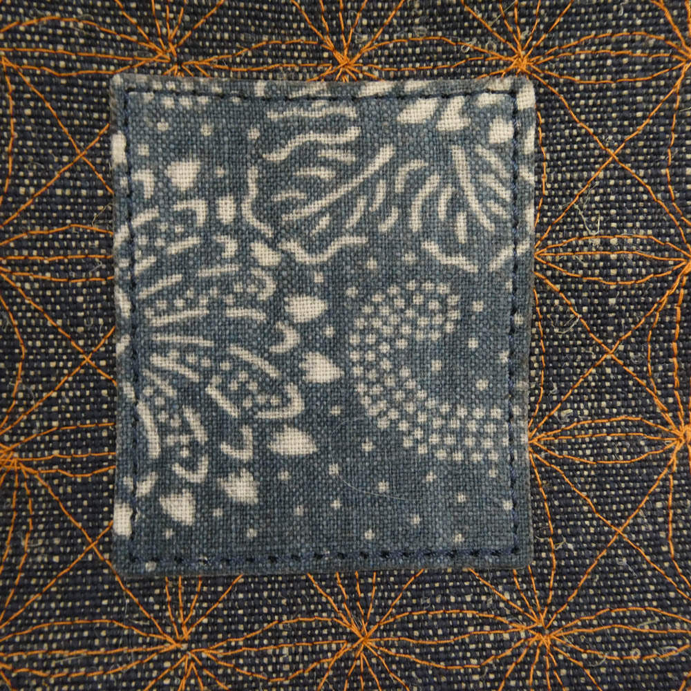 VISVIM ビズビム 0216903003001 HOMER TOTE L ホーマー トートバッグ カバン 鞄 オレンジ系 ダークネイビー系【美品】【中古】