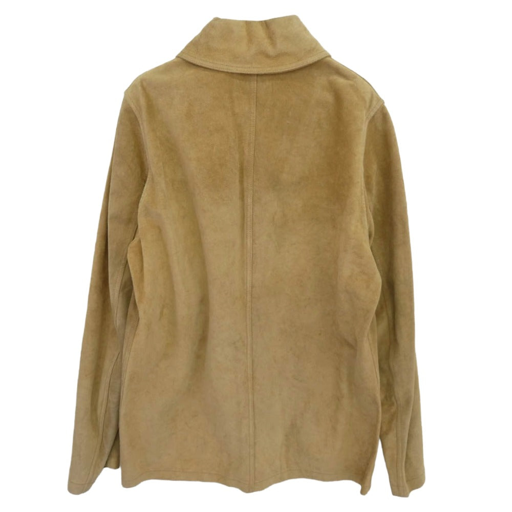 VISVIM ビズビム 0113105014025 ショールカラー スエード レザージャケット ベージュ系 2【中古】