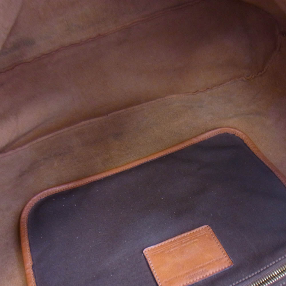 VISVIM ビズビム フランス製 HOMER TOTE FR トートバッグ ナチュラル レザー カバン 鞄 ライトブラウン系【中古】