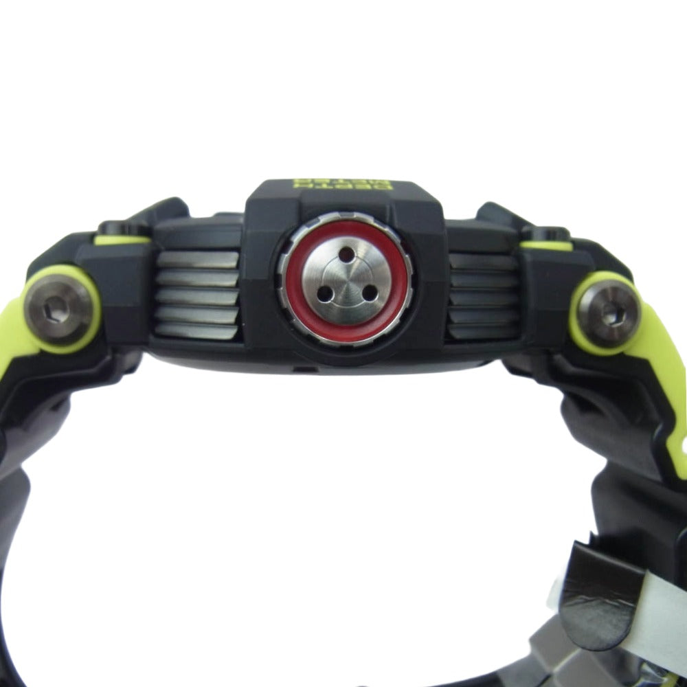 G-SHOCK ジーショック 海上保安制度創設70周年 GWF-D1000JCG-9JR FROGMAN フロッグマン ソーラー デジタル 腕時計 イエロー系【極上美品】【中古】
