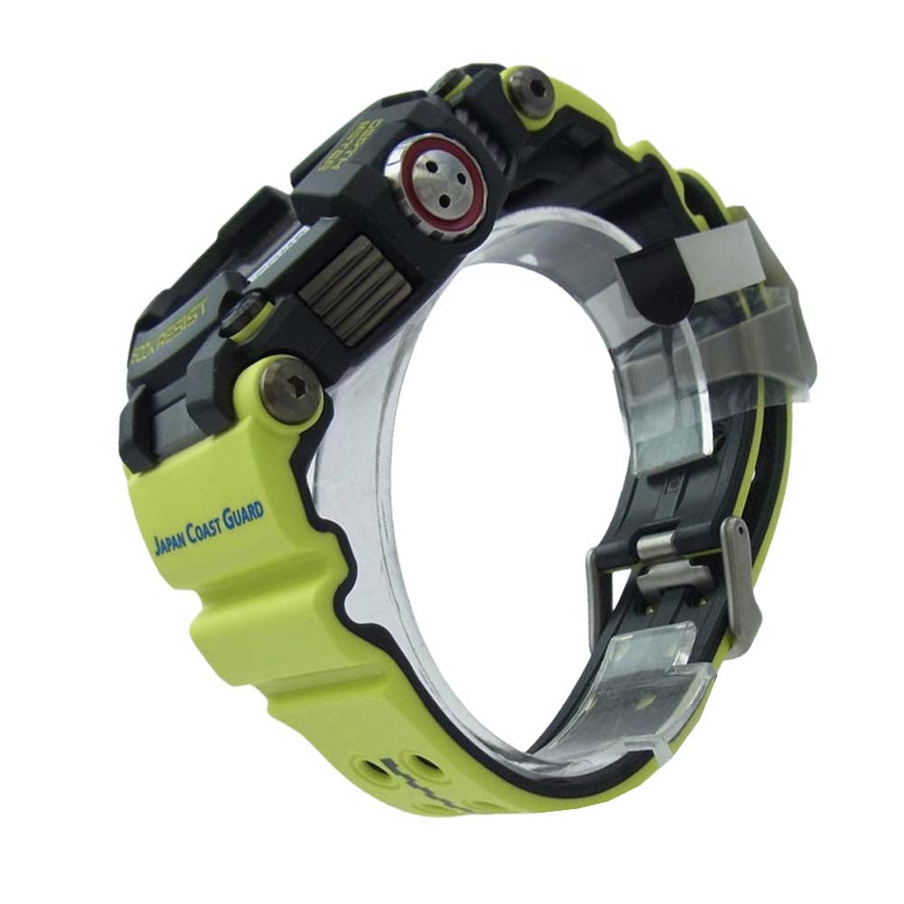 G-SHOCK ジーショック 海上保安制度創設70周年 GWF-D1000JCG-9JR FROGMAN フロッグマン ソーラー デジタル 腕時計 イエロー系【極上美品】【中古】