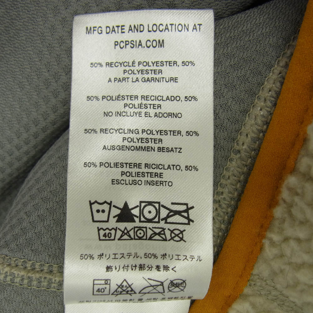 patagonia パタゴニア 23056FA19 Classic Retro-x Jacket クラシック レトロ X ペリカン フリース ジャケット ベージュ系 M【中古】
