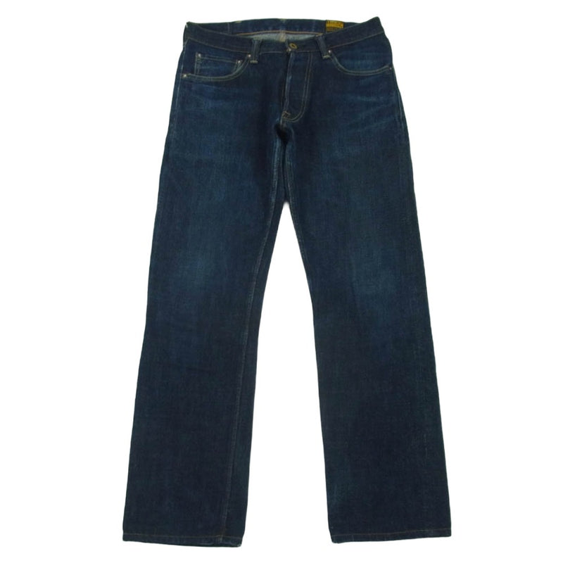 トロフィークロージング 1605 Standard Dirt Denim 14.5oz セルビッチ デニム パンツ インディゴブルー系 32【中古】