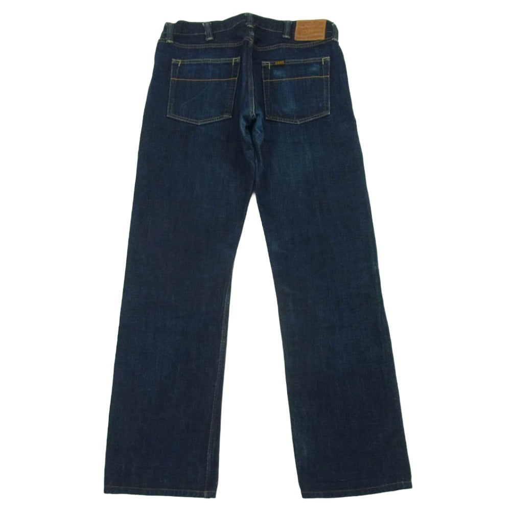トロフィークロージング 1605 Standard Dirt Denim 14.5oz セルビッチ デニム パンツ インディゴブルー系 32【中古】