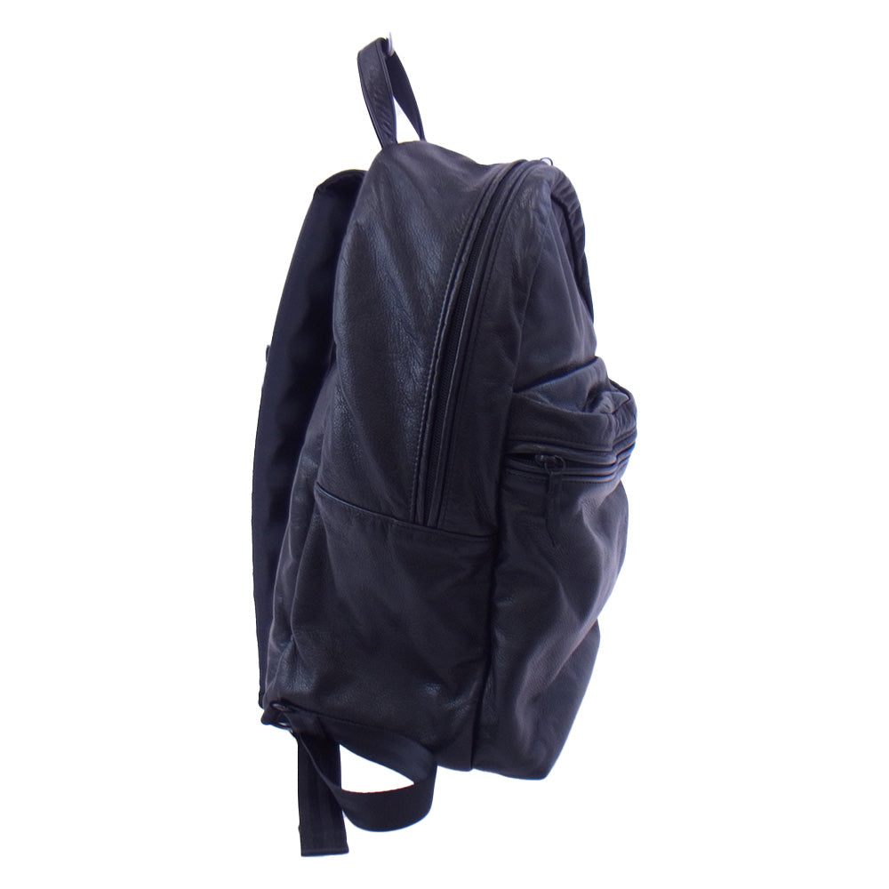 PORTER CLASSIC ポータークラシック LEATHER NEWTON RUCKSACK レザーニュートン バックパック ブラック系【中古】