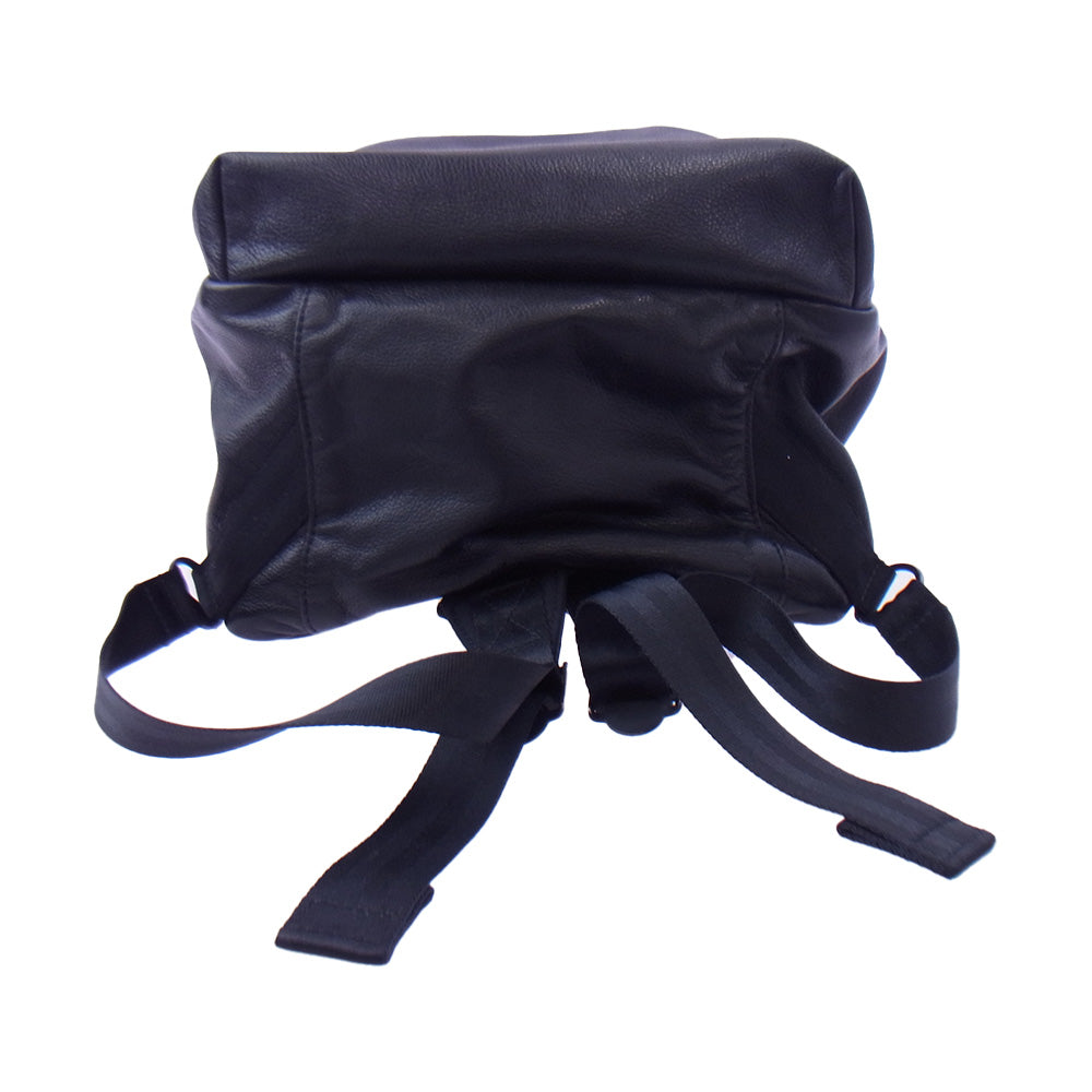 PORTER CLASSIC ポータークラシック LEATHER NEWTON RUCKSACK レザーニュートン バックパック ブラック系【中古】