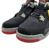 NIKE ナイキ 308497-089 Air Jordan 4 Retro Black Cement Grey Fire Red 2012 エアジョーダン4 レトロ ブラック セメントグレー ファイヤーレッド ブラック系 28.0cm【中古】