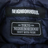 NEIGHBORHOOD ネイバーフッド 192TSNH-JKM12 QUILT DOWN E-JKT キルティング ダウン ジャケット ネイビー系 M【美品】【中古】