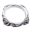 CHROME HEARTS クロムハーツ（原本有） SBT BAND SBTバンド リング シルバー系 約16.5号【中古】