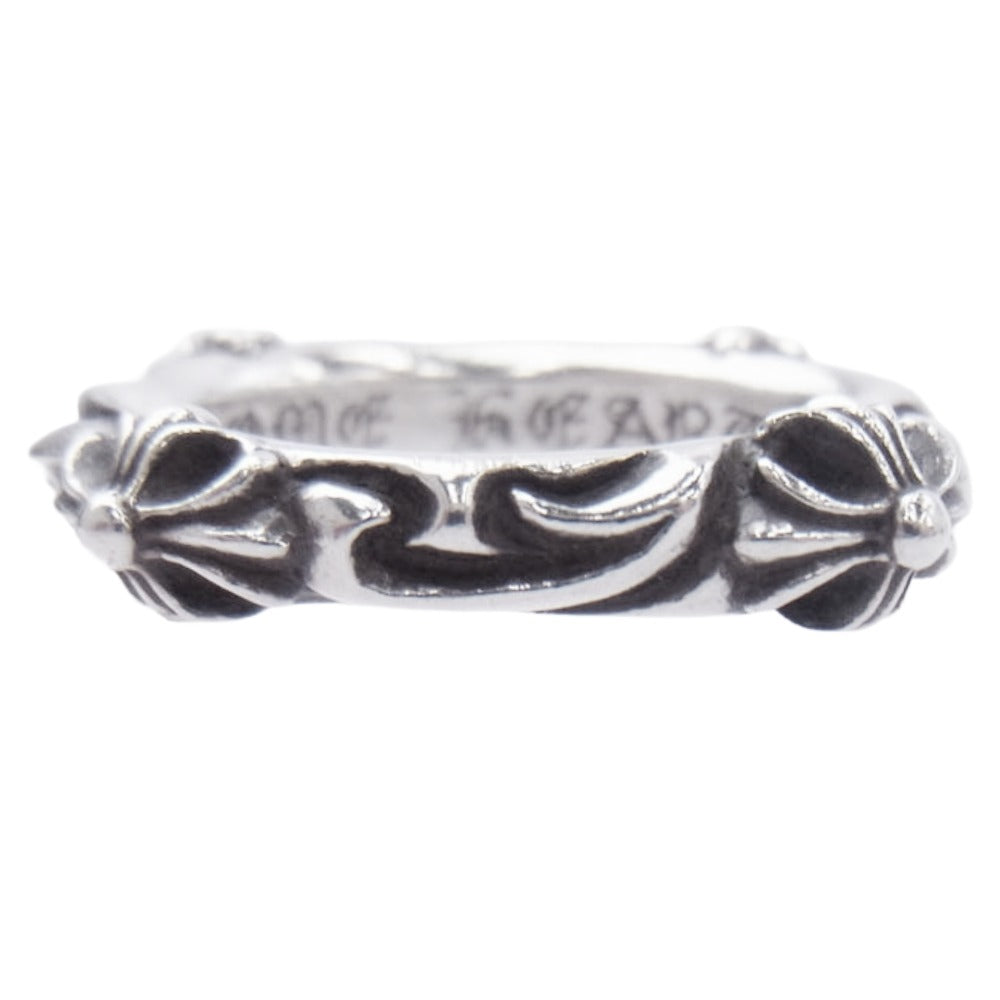 CHROME HEARTS クロムハーツ（原本有） SBT BAND SBTバンド リング シルバー系 約16.5号【中古】
