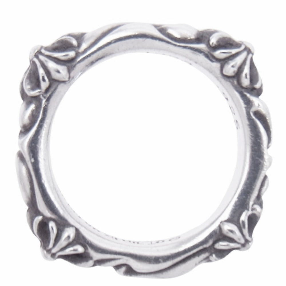 CHROME HEARTS クロムハーツ（原本有） SBT BAND SBTバンド リング シルバー系 約16.5号【中古】