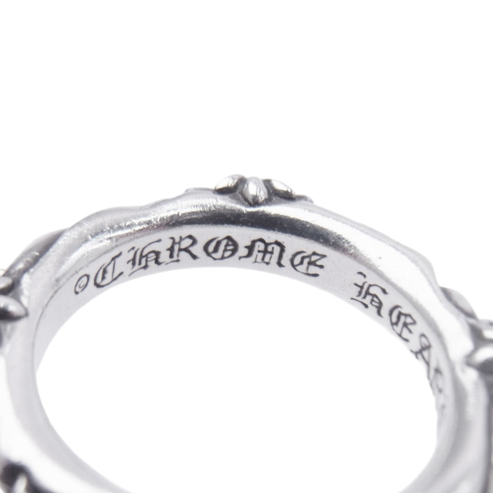 CHROME HEARTS クロムハーツ（原本有） SBT BAND SBTバンド リング シルバー系 約16.5号【中古】