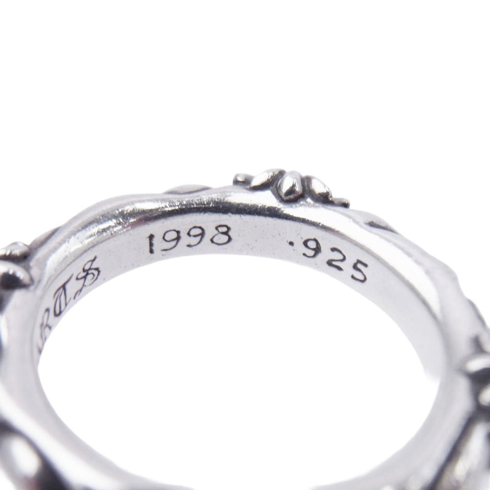 CHROME HEARTS クロムハーツ（原本有） SBT BAND SBTバンド リング シルバー系 約16.5号【中古】