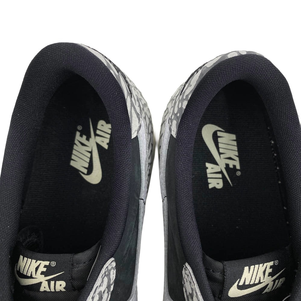 NIKE AIR JORDAN ナイキ ジョーダン CZ0790-001 Air Jordan 1 Retro Low OG Black Cement AJ1 レトロ ロー ブラックセメント スニーカー ブラック系 グレー系 28.5cm【中古】