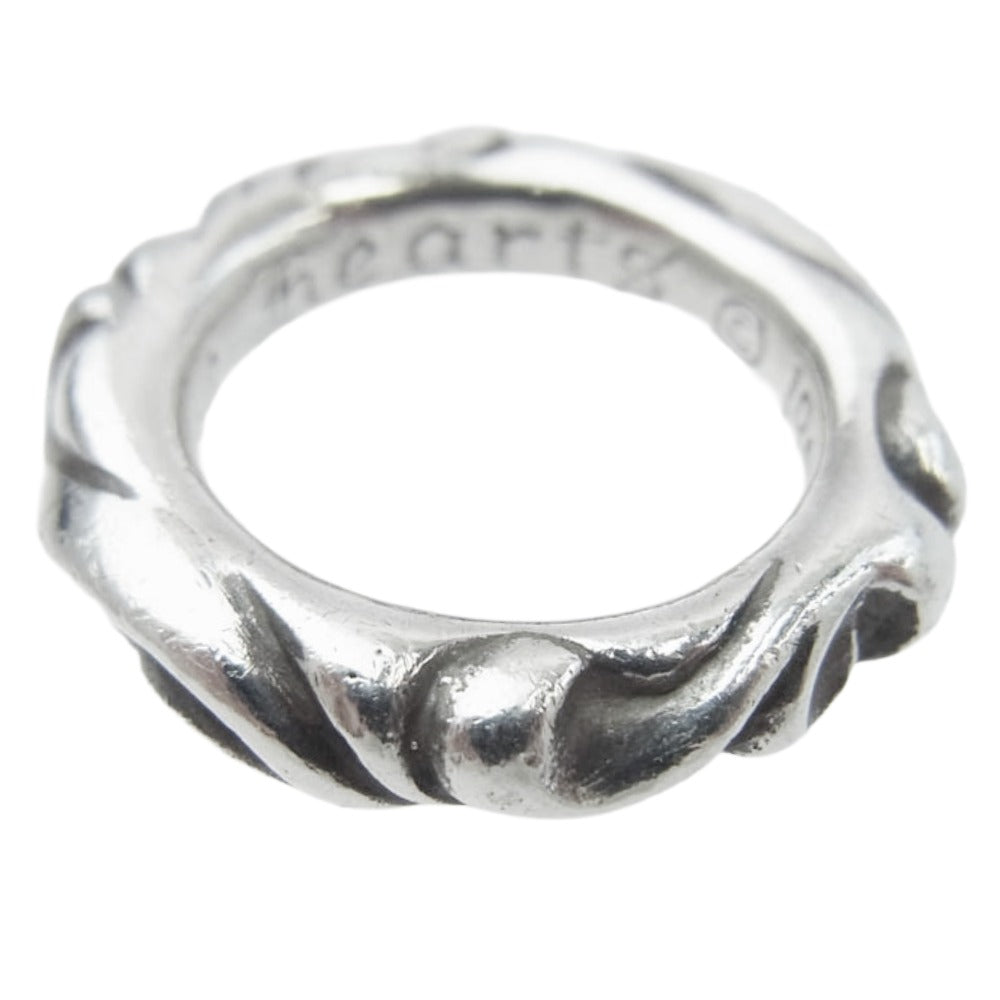 CHROME HEARTS クロムハーツ（原本有） SCRL BAND スクロールバンド リング シルバー系 6号【中古】