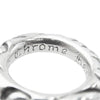CHROME HEARTS クロムハーツ（原本有） SCRL BAND スクロールバンド リング シルバー系 6号【中古】