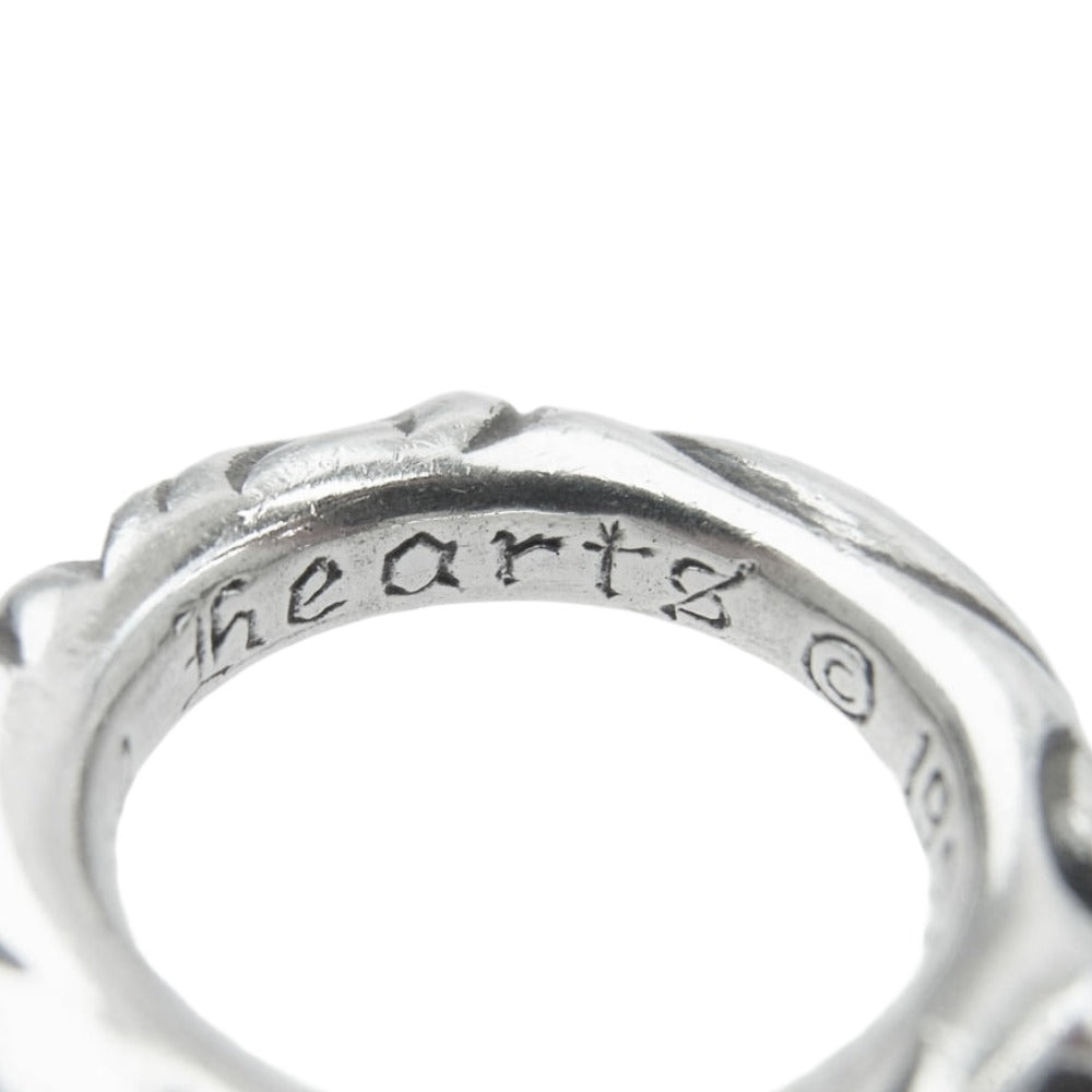 CHROME HEARTS クロムハーツ（原本有） SCRL BAND スクロールバンド リング シルバー系 6号【中古】