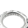 CHROME HEARTS クロムハーツ（原本有） SCRL BAND スクロールバンド リング シルバー系 6号【中古】