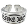 CHROME HEARTS クロムハーツ（原本有） LG SCROLL LABEL ラージスクロールラベル リング シルバー系 約13.5号【中古】